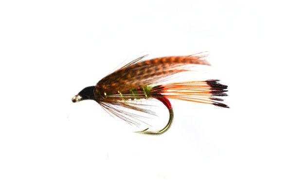 Red Ribbed Sooty Olive Trout Wet Fishing Flies for Still Water Trout Fishing