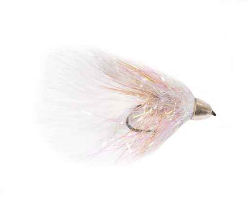 Conehead Complex Twist White Sparkle Bugger Trout Lure