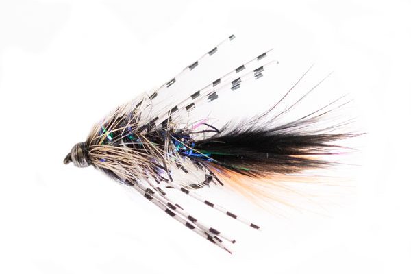 Gunmetal Head Leggy Black Bugger Trout Flies For Fishery