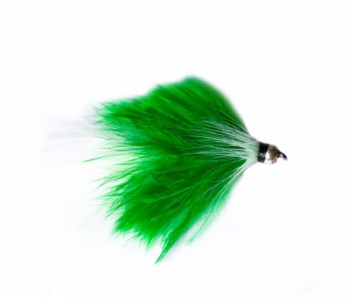 Silver Head Green God Martini Cat Barbless Trout Fishery Flies