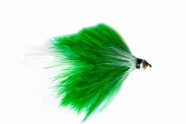 Silver Head Green God Martini Cat Barbless Trout Fishery Flies