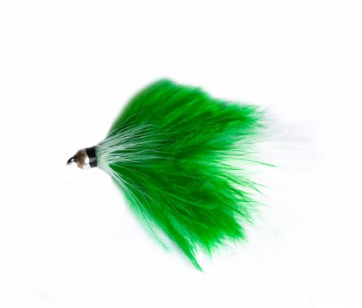 Silver Head Green God Martini Cat Barbless Trout Fishery Flies