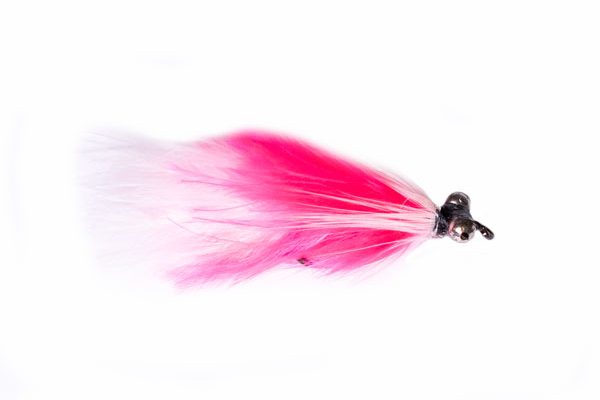 Silver Head Pink WInk Martini Cat Barbless Trout Fishery Flies