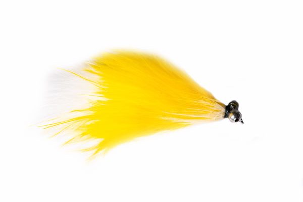 Yellow Ice Martini Cat Barbless Trout Fishing Flies