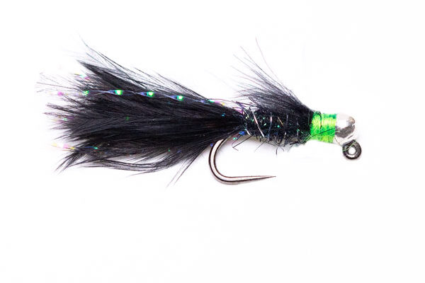 Black Flash Killer Minnow Tungsten Jig