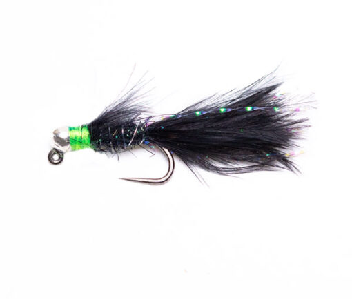 Black Flash Killer Minnow Tungsten Jig