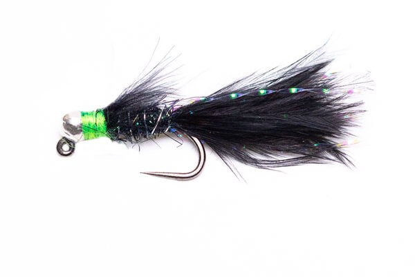 Black Flash Killer Minnow Tungsten Jig