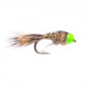 Gifford's GRHH Fluo Green Dominator Nymph