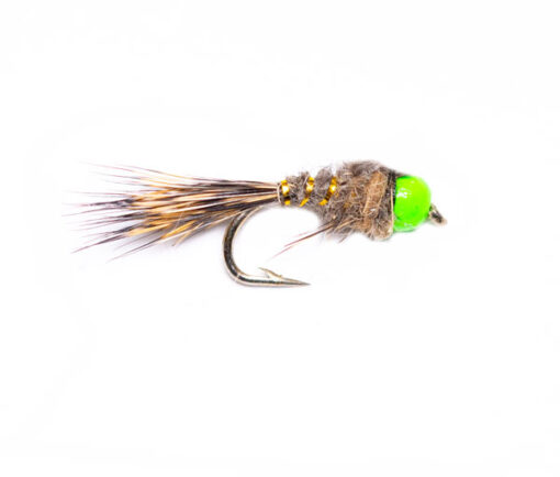 Gifford's GRHH Fluo Green Dominator Nymph