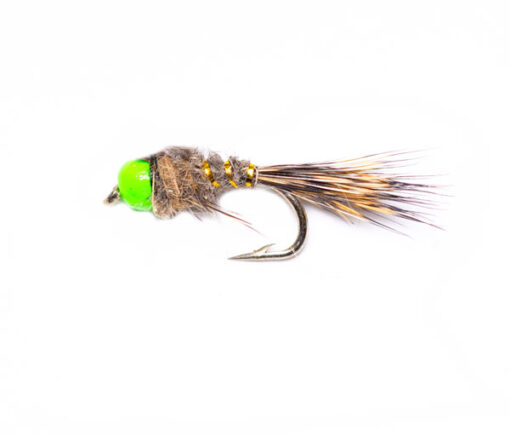 Gifford's GRHH Fluo Green Dominator Nymph