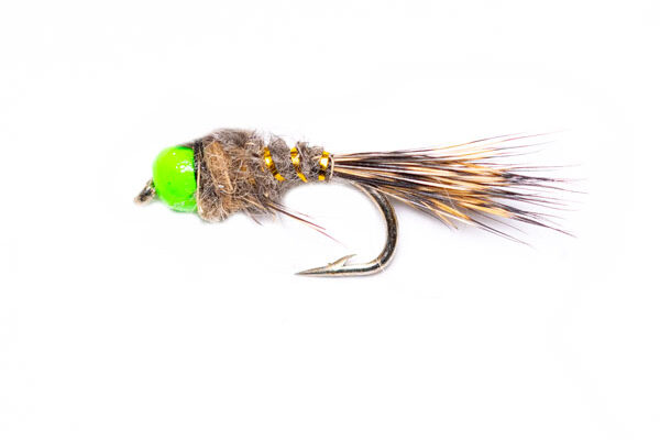 Gifford's GRHH Fluo Green Dominator Nymph