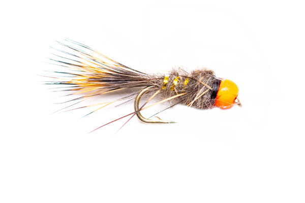 Gifford's GRHH Fluo Orange Dominator Nymph