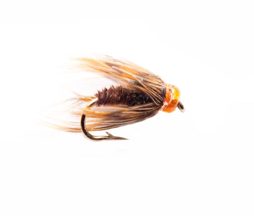 Pheasant Amber Glass Nymph Fishing Flies