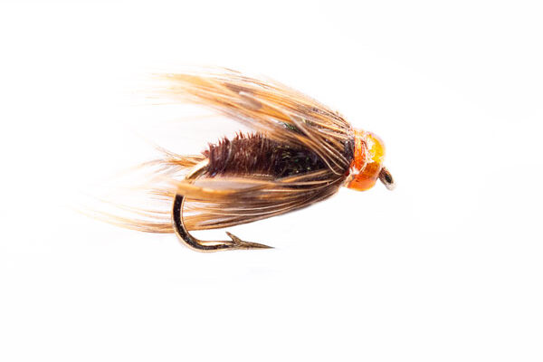 Pheasant Amber Glass Nymph Fishing Flies