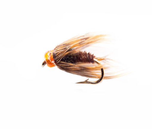 Pheasant Amber Glass Nymph Fishing Flies