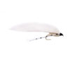 White Flexi Zonker Trout Lure