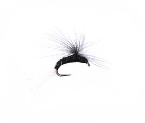 Black Midge Foam Emerger Dry Fly