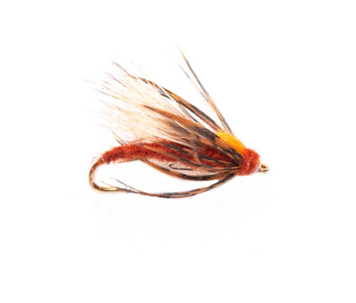 Dave's Skating Caddis Brown Hopper Hook