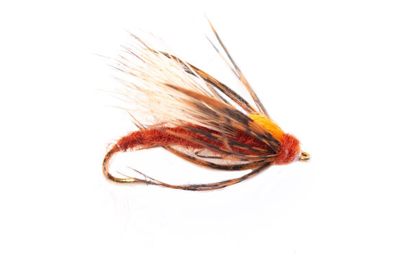 Dave's Skating Caddis Brown Hopper Hook